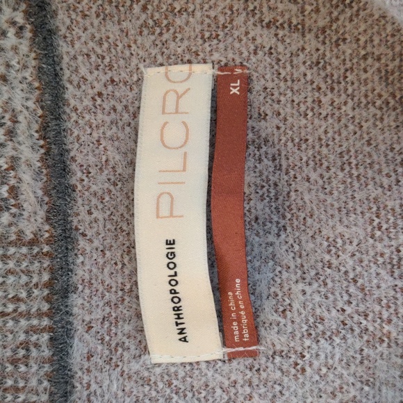 Pilcro ELiza Eyelash Sweater Jacket Size XL - Picture 9 of 11